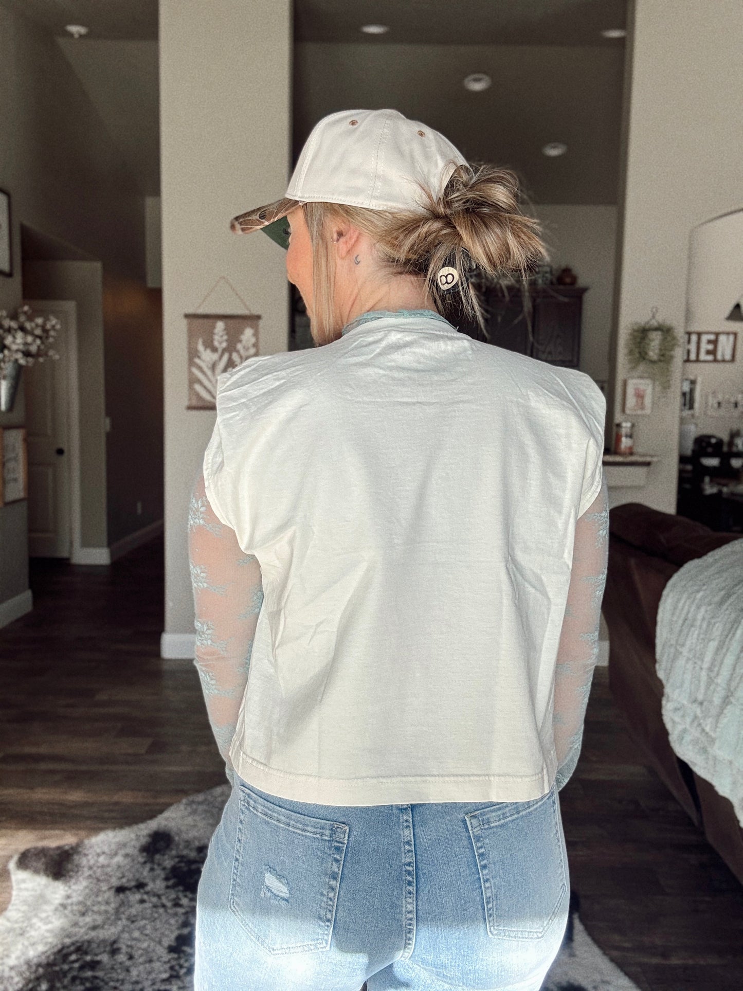 Nashville Raceway Champion Vintage Cropped Muscle Tank