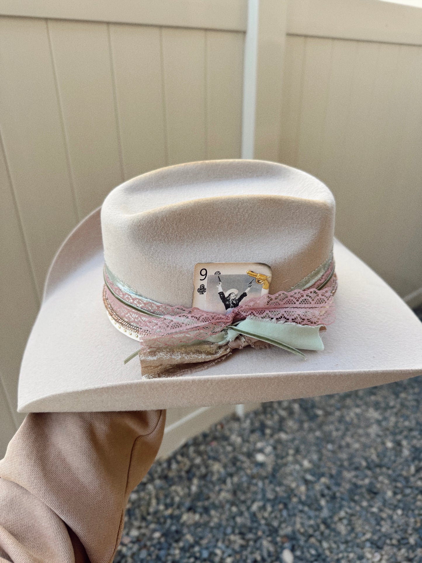 Nine Lives Custom Cowgirl Hat