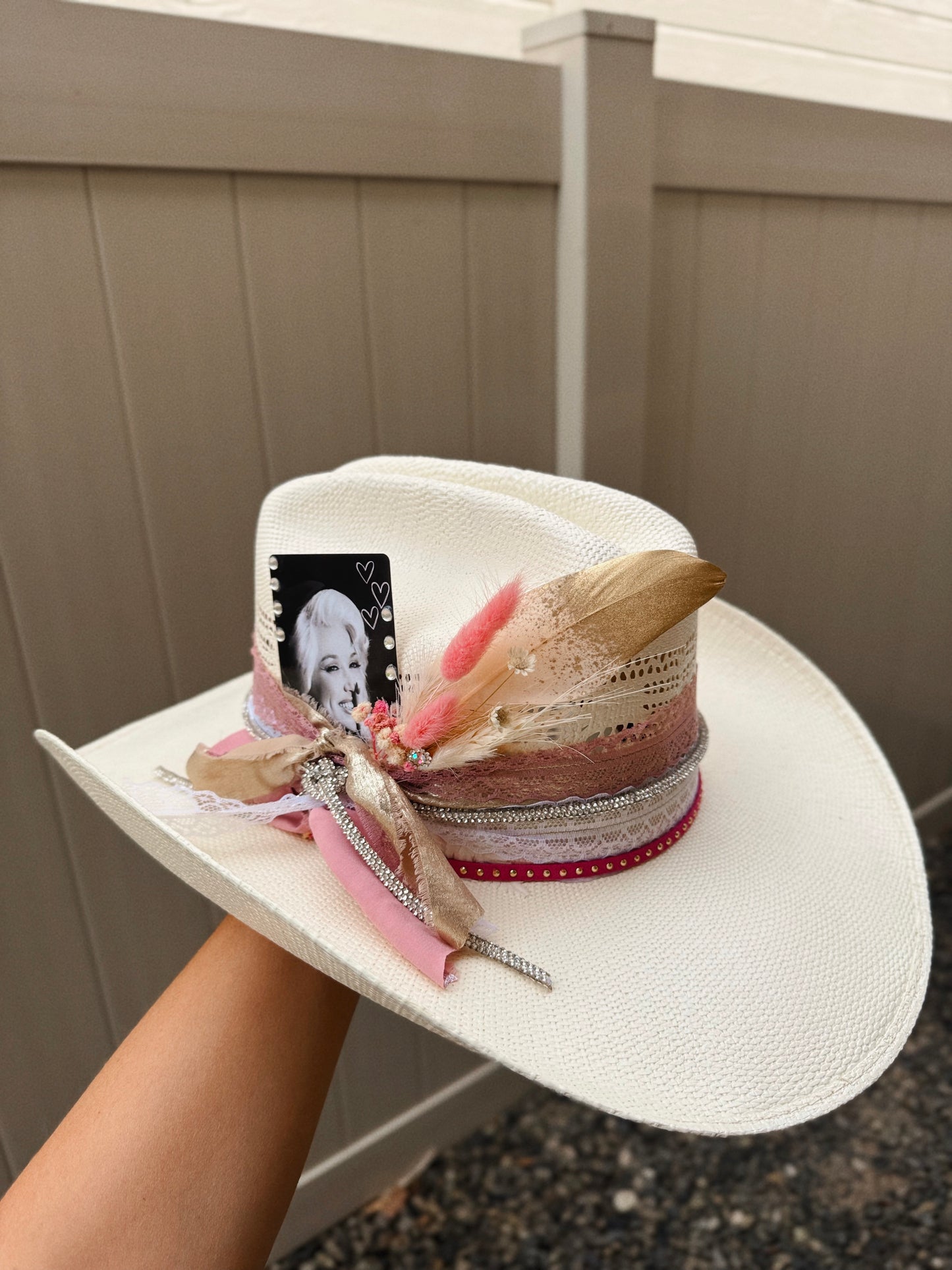 Dollys Little Secret Custom cowgirl Hat