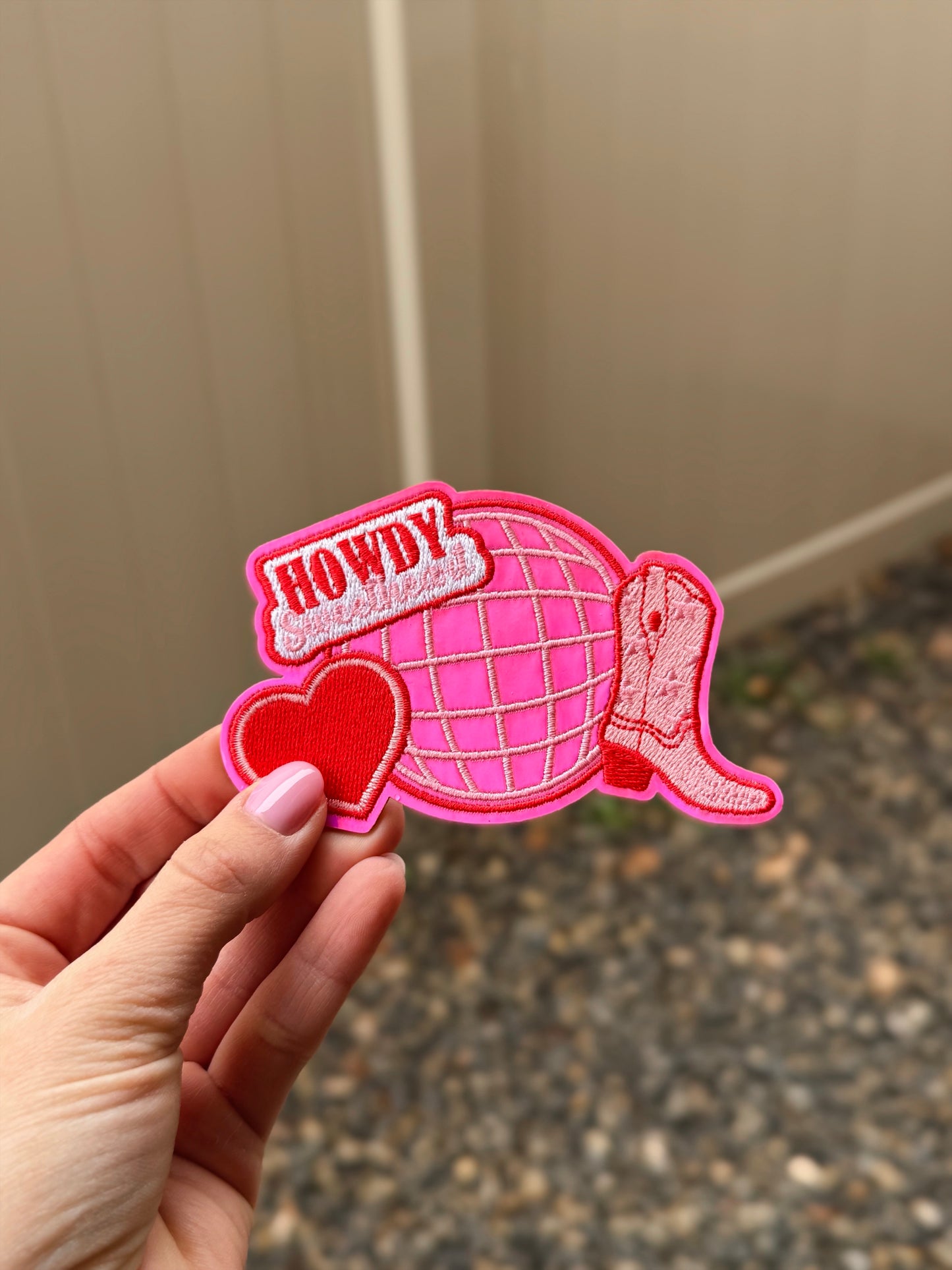 Howdy Sweetheart Disco Patch