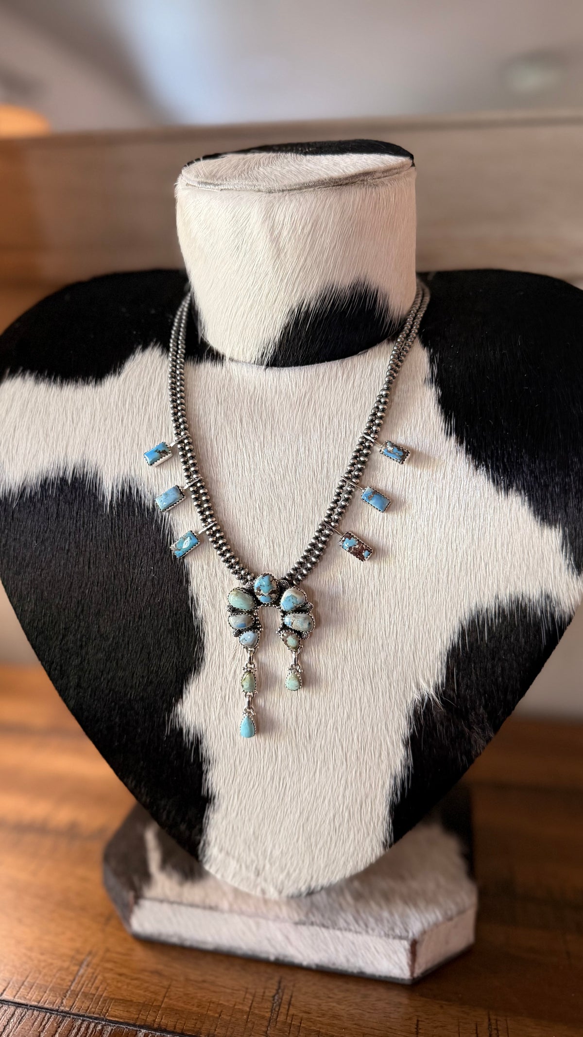 The Silver Spur Turquoise Necklace #4
