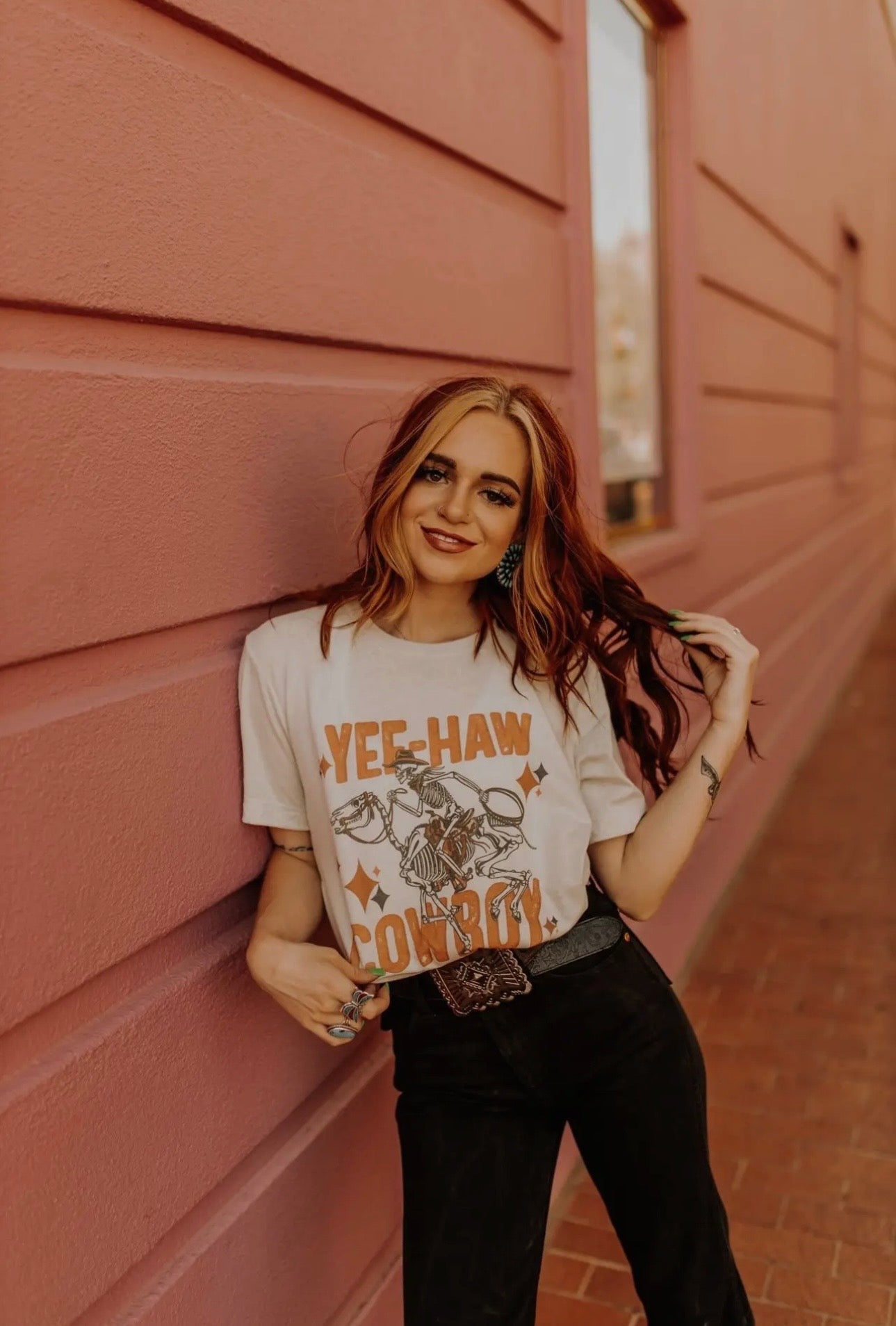Yeehaw & Chill (to the bone) Graphic Tee