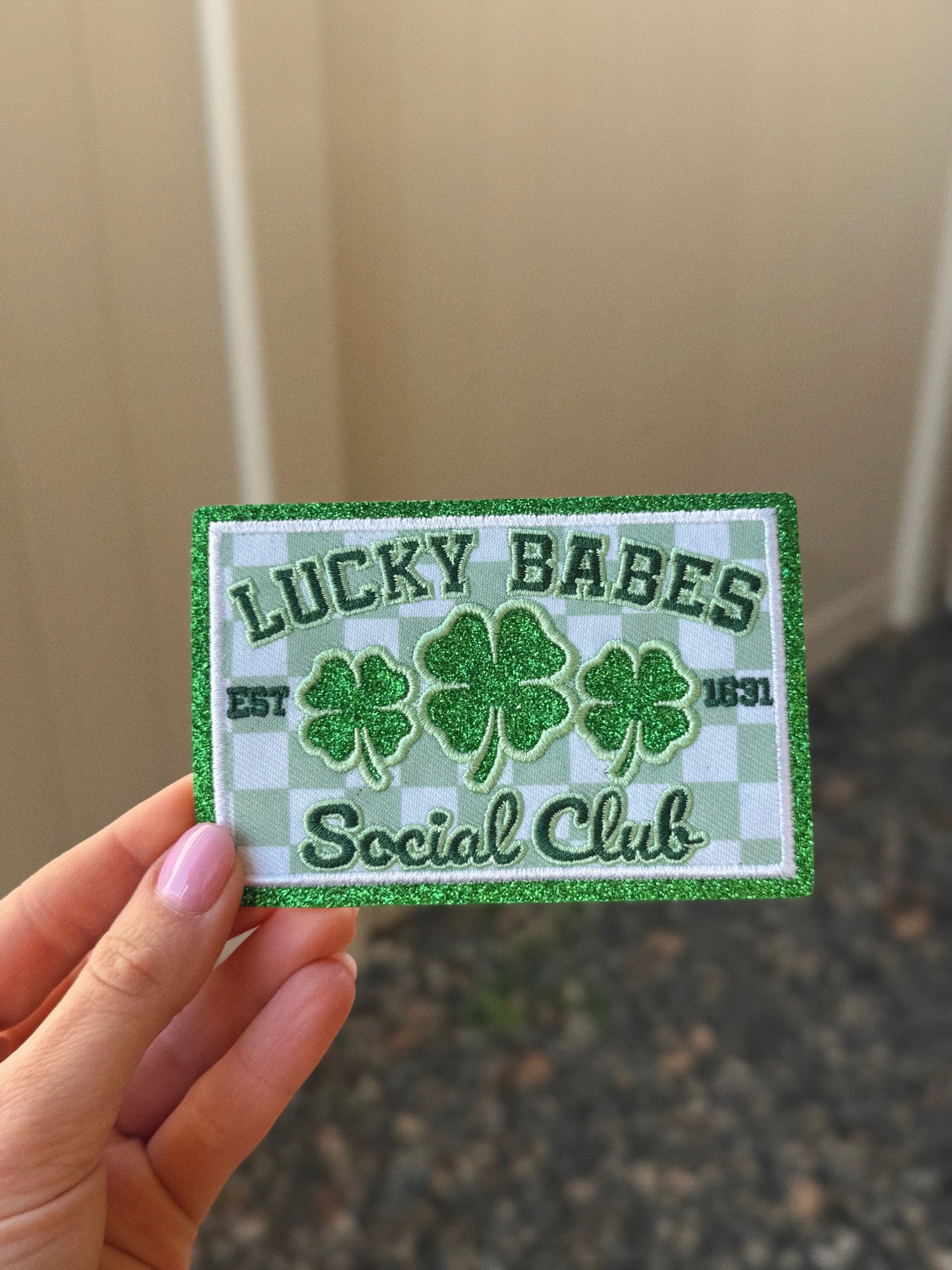 Lucky Babes Social Club Patch