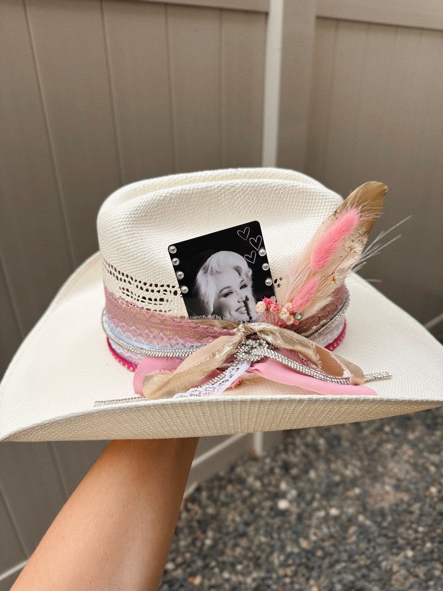 Dollys Little Secret Custom cowgirl Hat