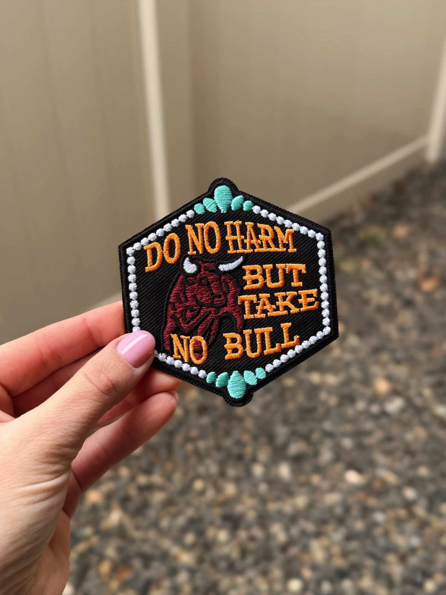Do No Harm But Take No Bull Patch