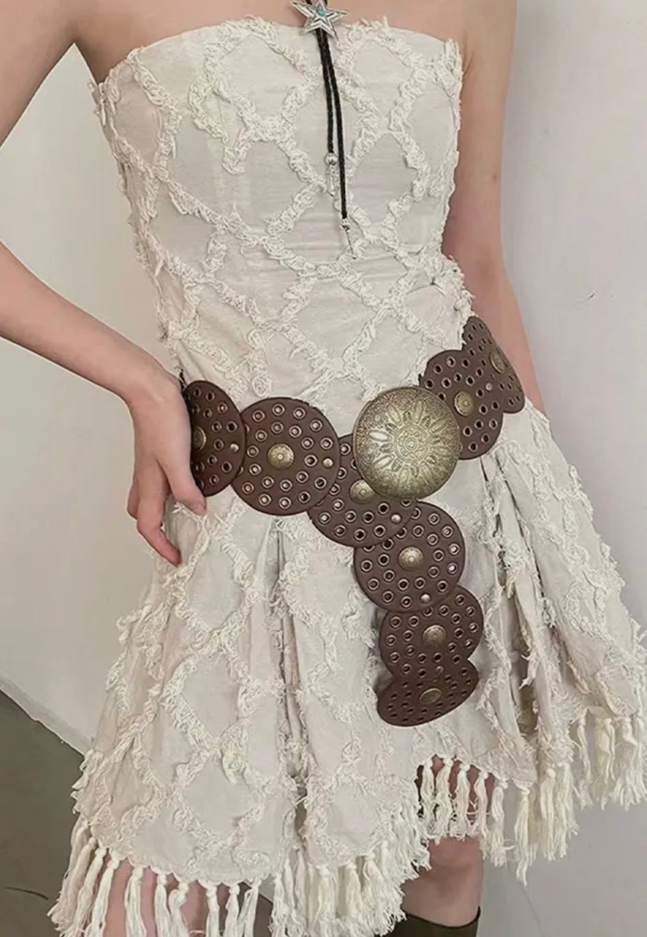 Desert Bloom Concho Belt