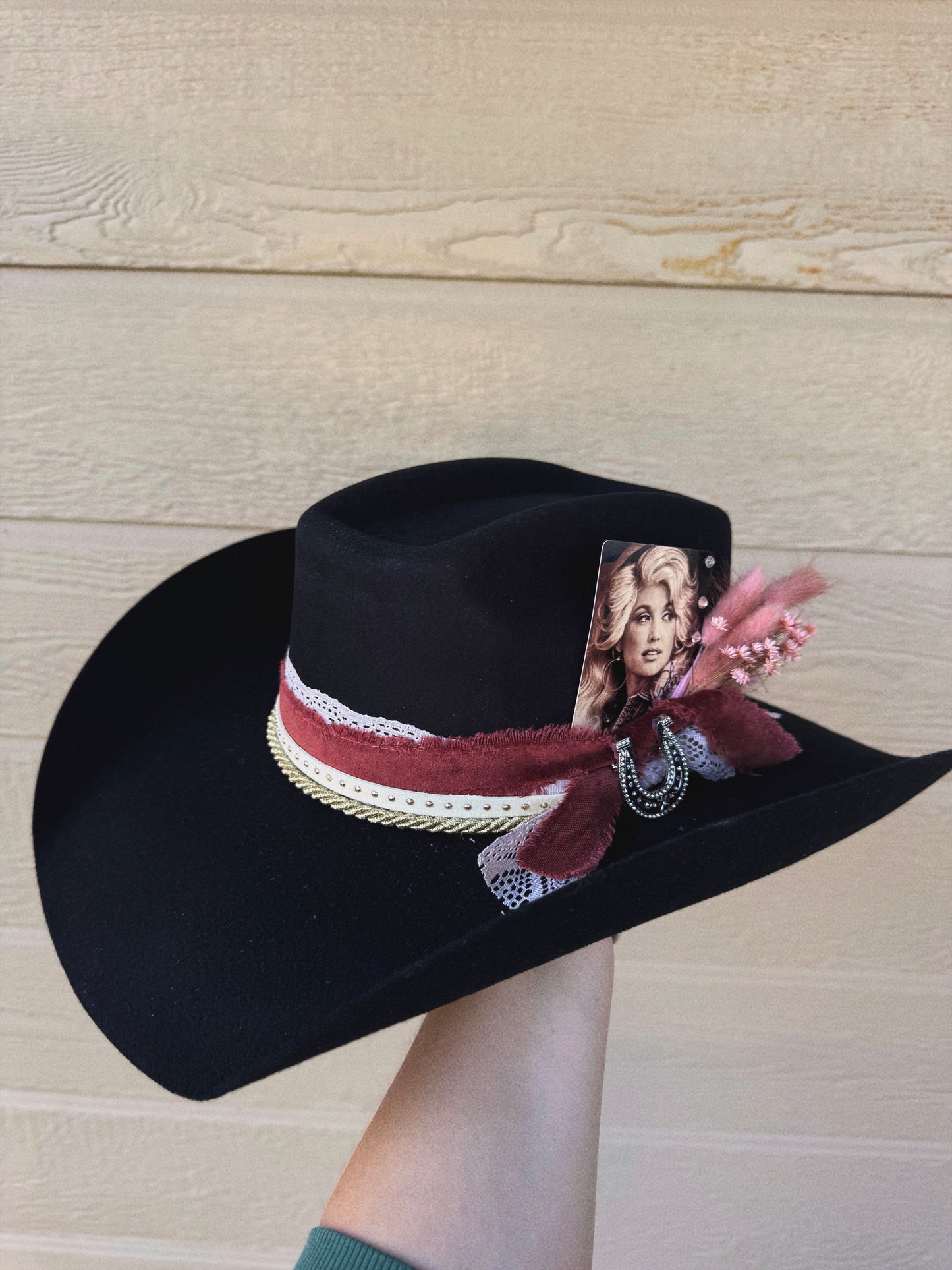 Dolly Does It Better Custom Cowgirl Hat