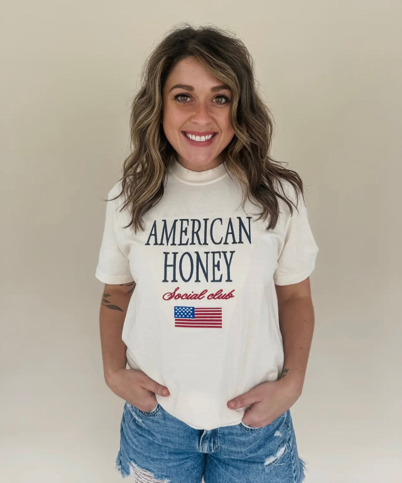 American Honey Social Club Tee