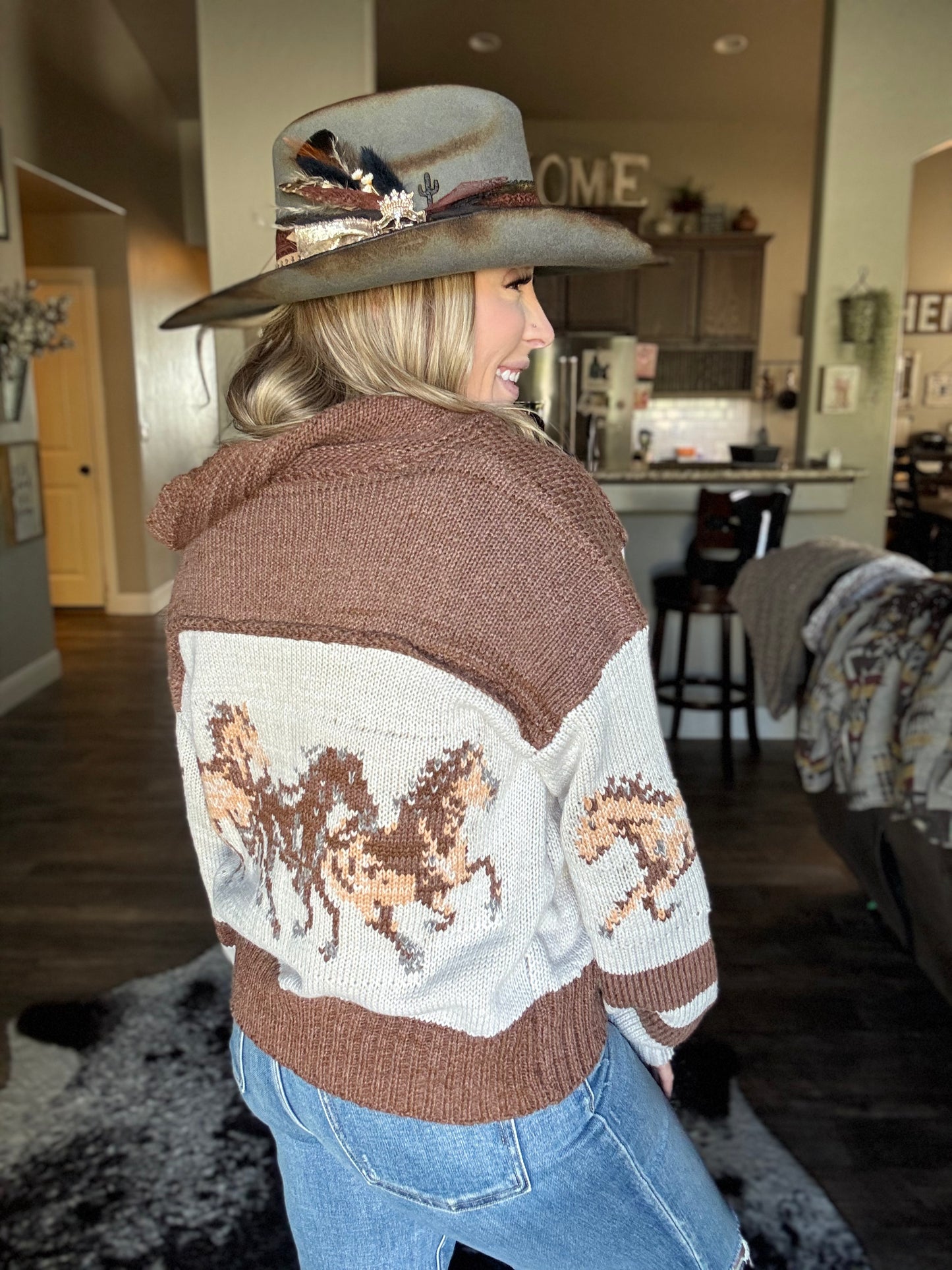 High Desert Cardigan - Mocha