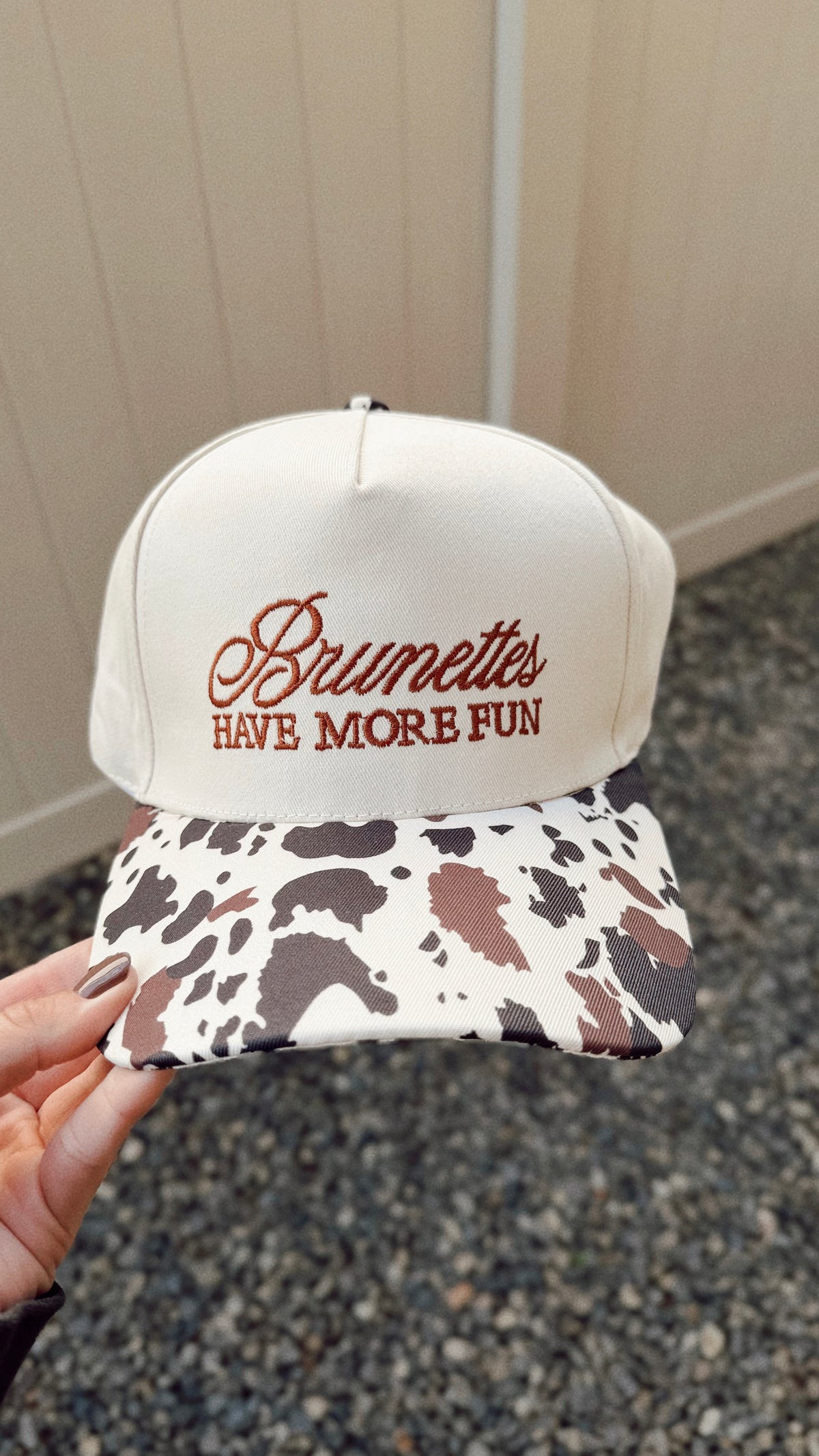 Brunettes Have More Fun Trucker Hat