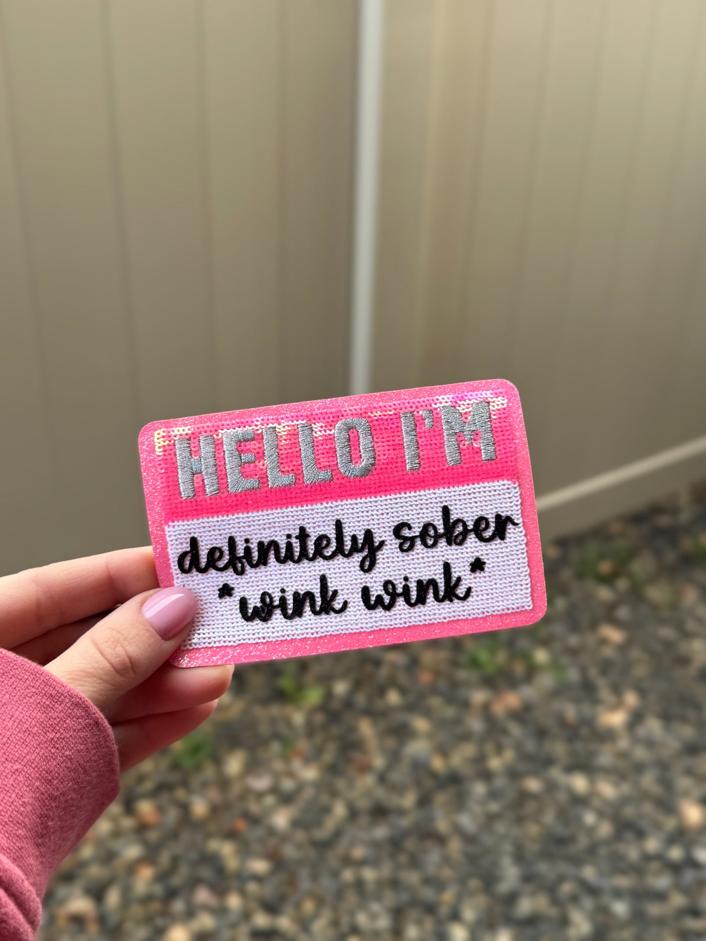 Hello I'm Definitely Sober *Wink Wink* Patch