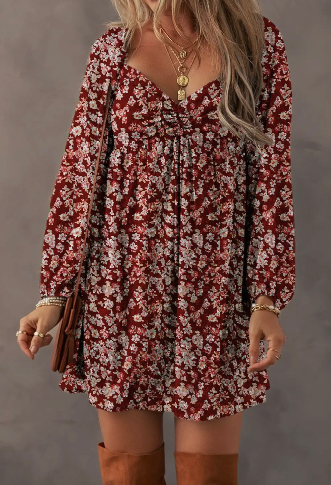 Floral Mini Dress