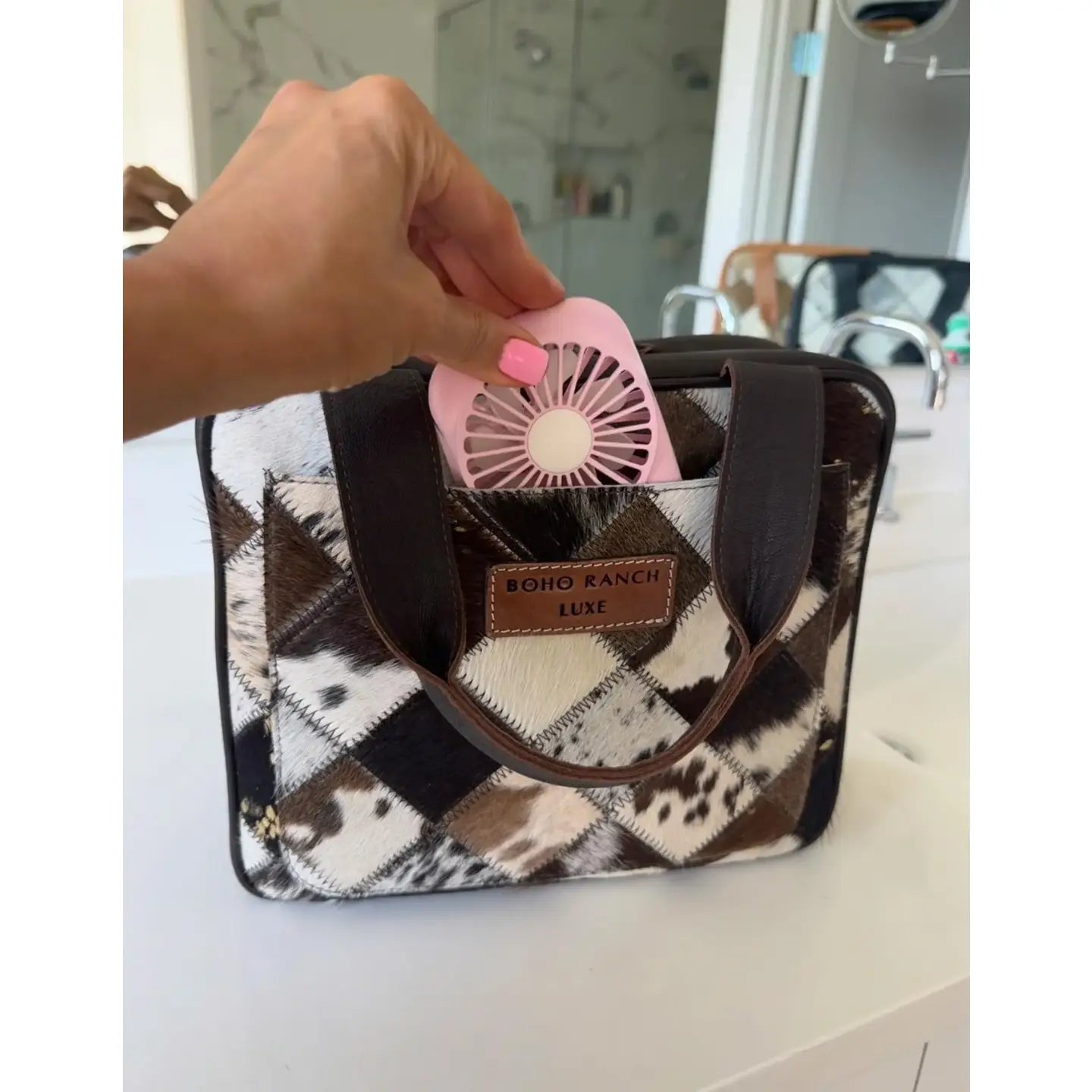 Boho Luxe Travel Hanging Bag