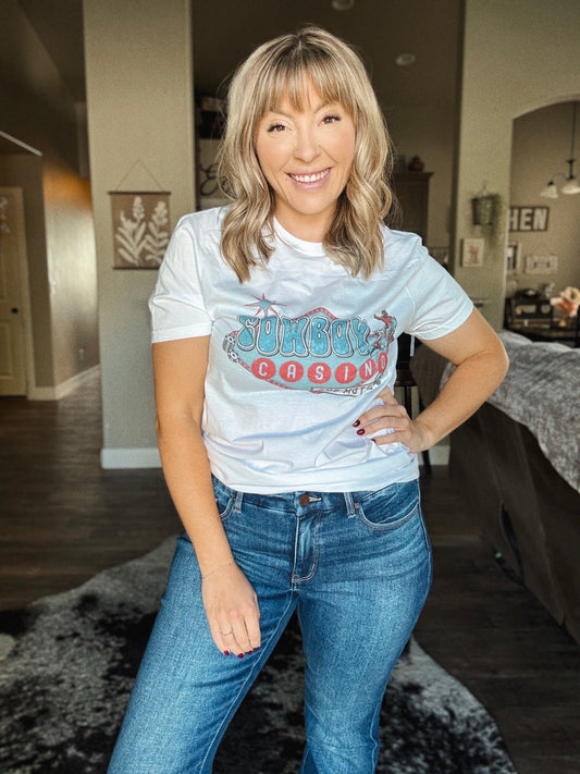 Cowboy Casino Motel Graphic Tee
