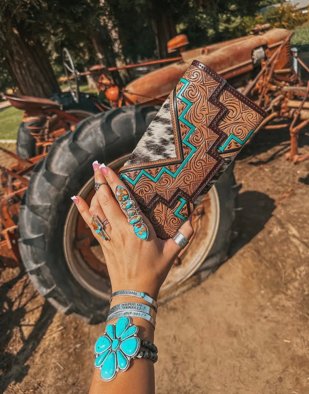 The Sea Moss Waves Wallet