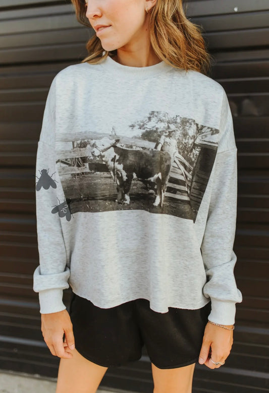 Vintage Cowtown Sweater