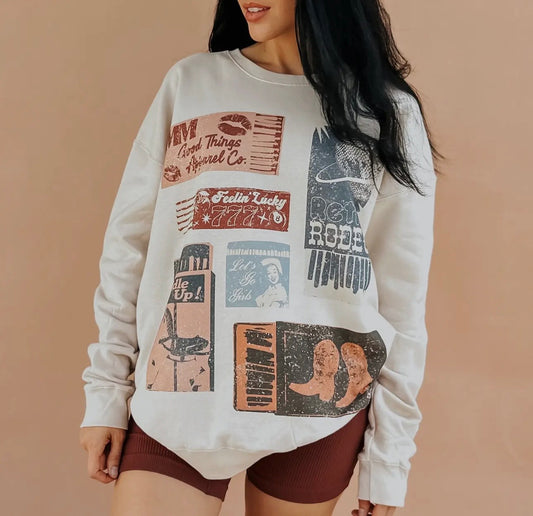 Vintage Matchbox Sweatshirt