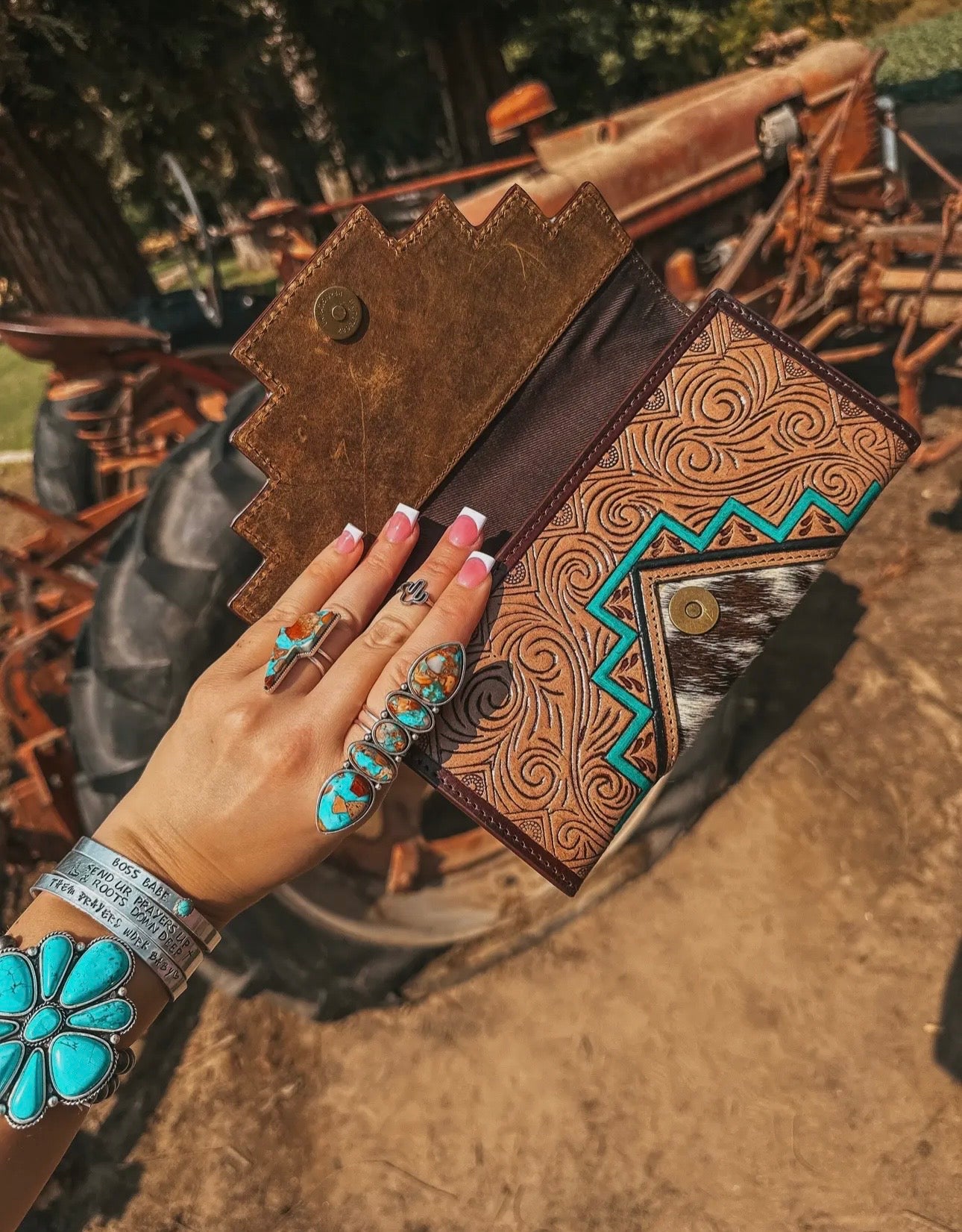 The Sea Moss Waves Wallet