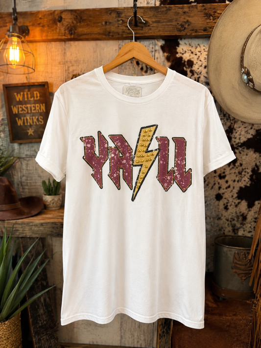 Wild & Western Y'all Tee