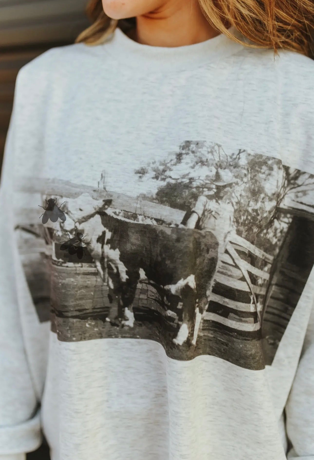 Vintage Cowtown Sweater