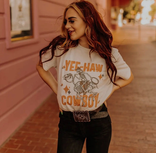Yeehaw & Chill (to the bone) Graphic Tee