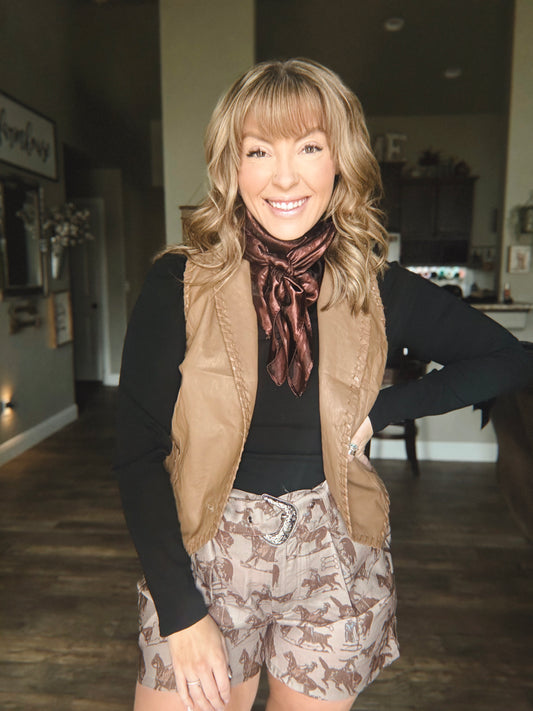 Whiskey Creek Leather Vest