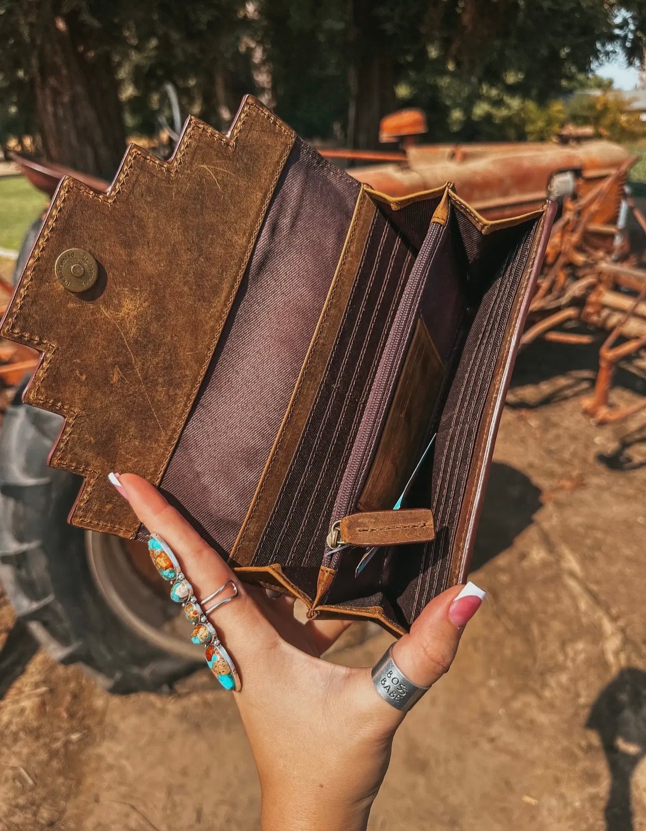 The Sea Moss Waves Wallet