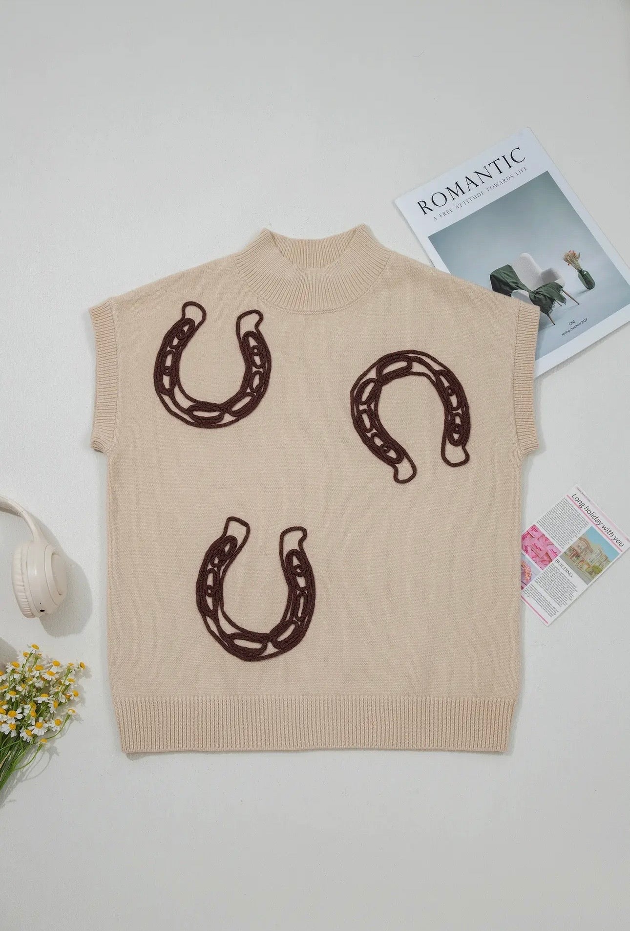 The Lucky Horseshoe Knit Sweater
