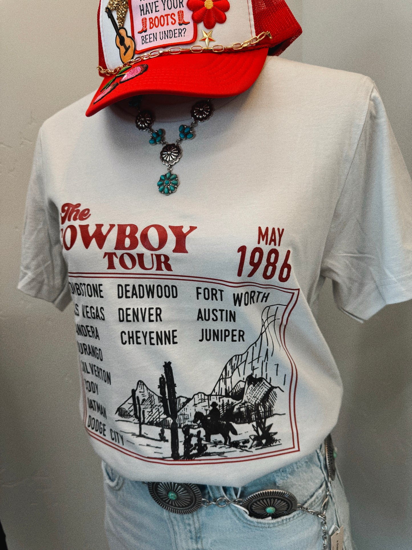 Cowboy Tour Tee