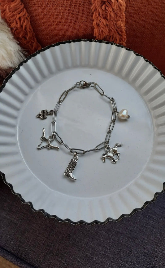 Out West Charm Bracelet - Sterling Silver