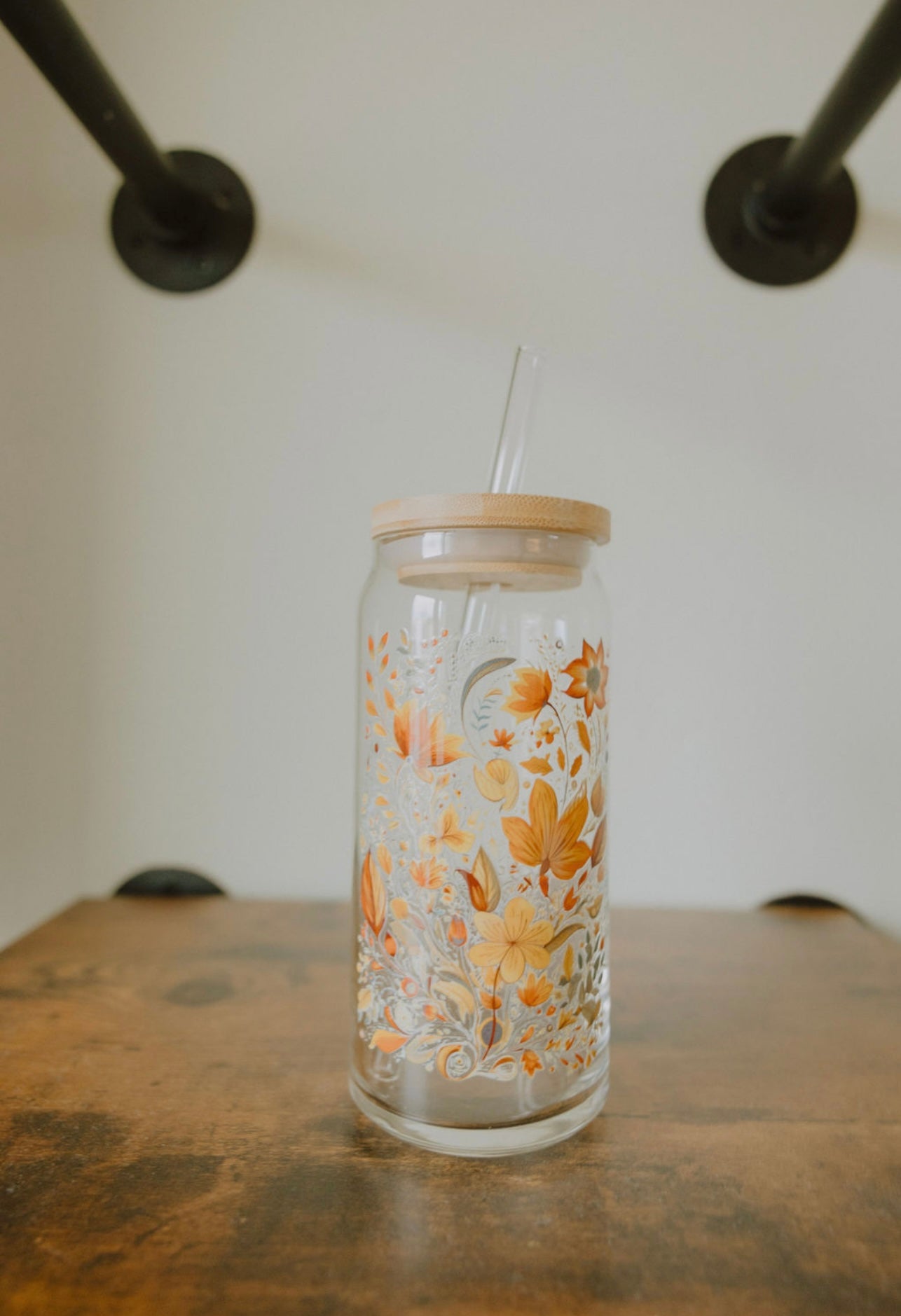 Fall Floral Cup