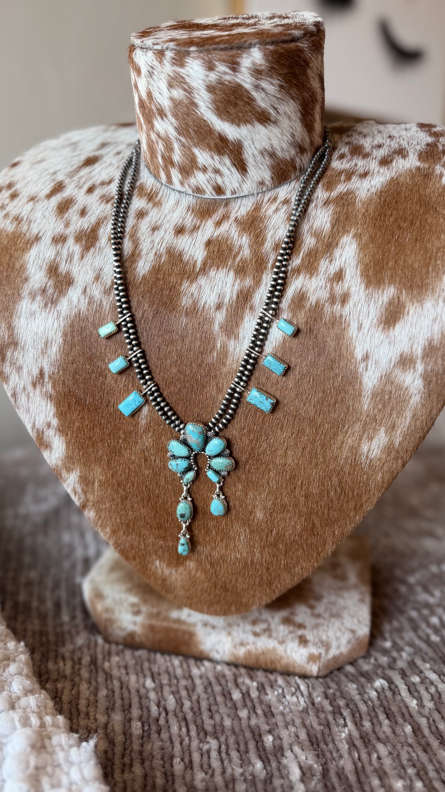 The Silver Spur Turquoise Necklace #1