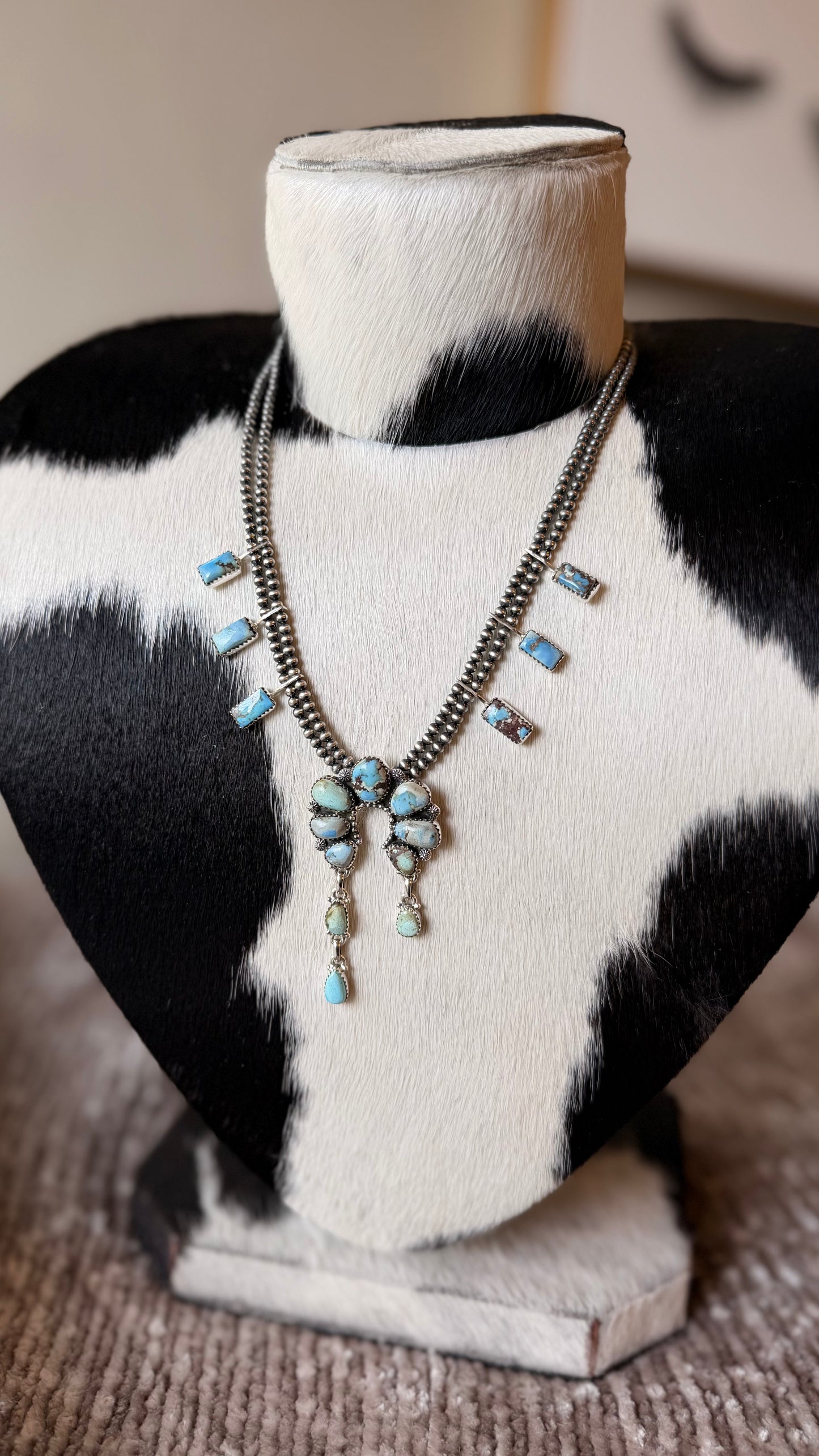 The Silver Spur Turquoise Necklace #4