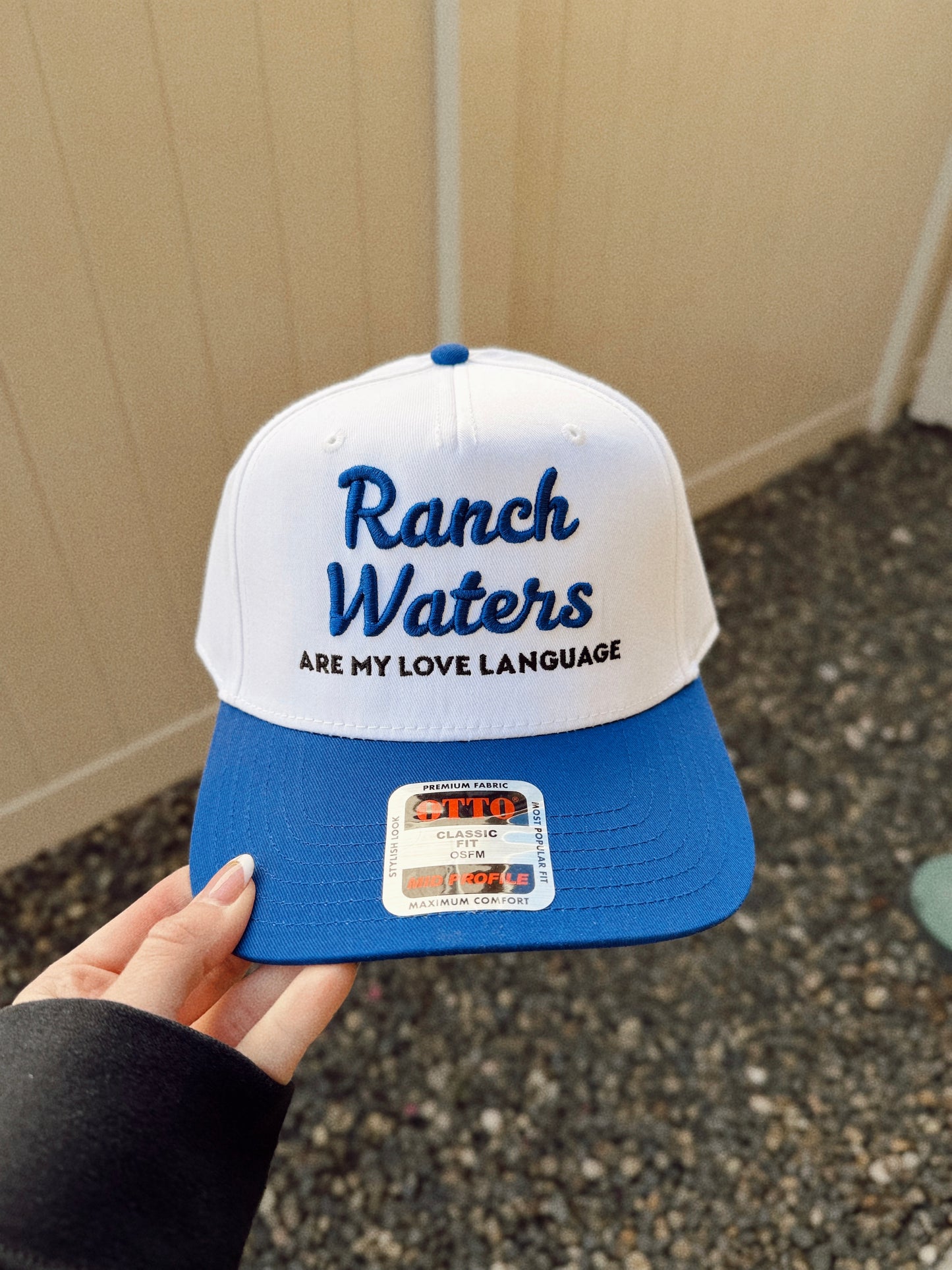 Ranch Waters Are My Love Language Trucker Hat