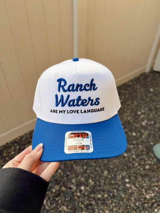 Ranch Waters Are My Love Language Trucker Hat