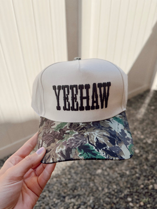 Yeehaw Camo Hat