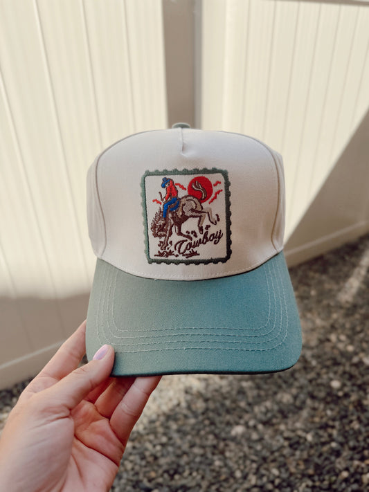 Cowboy Bucking Horse Hat