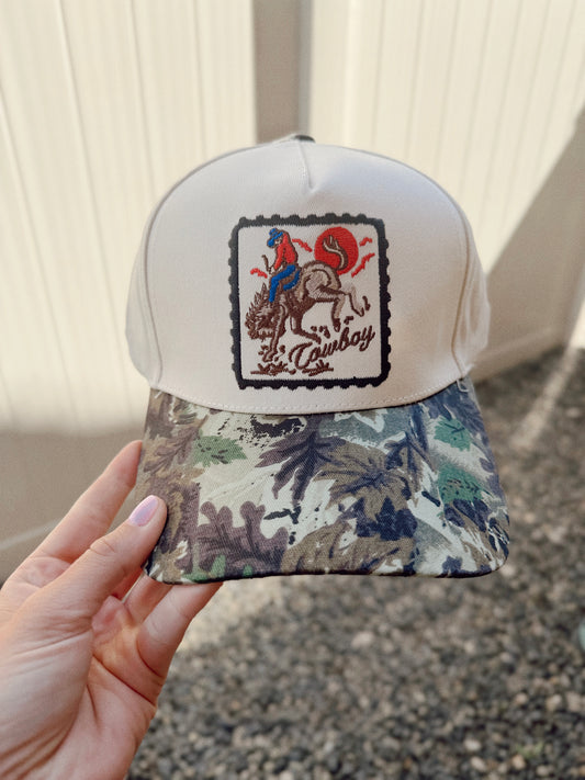 Cowboy Bucking Horse Hat