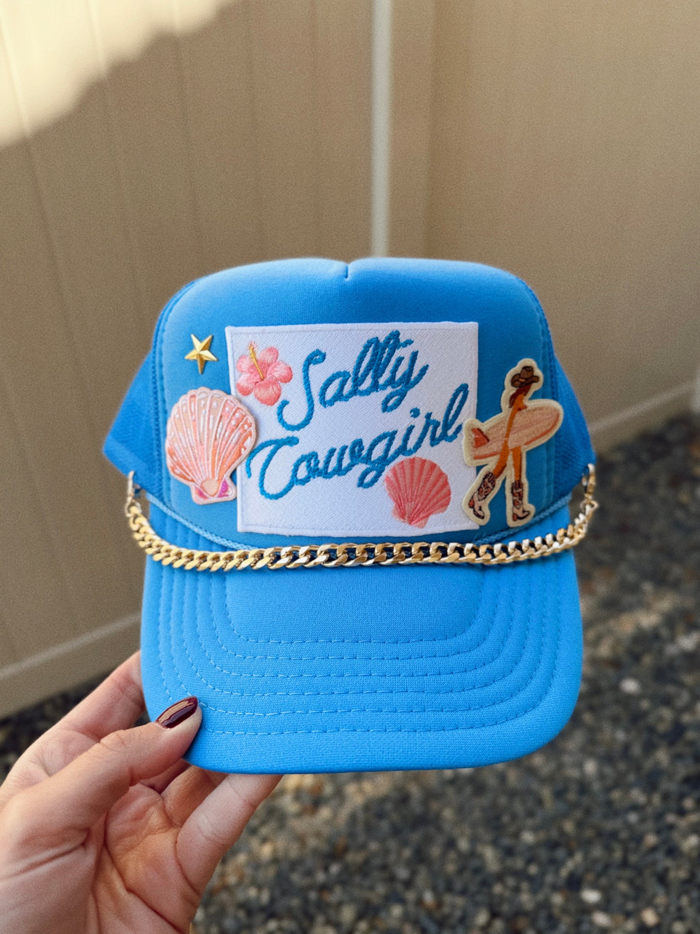 Salty Cowgirl Custom Trucker Hats