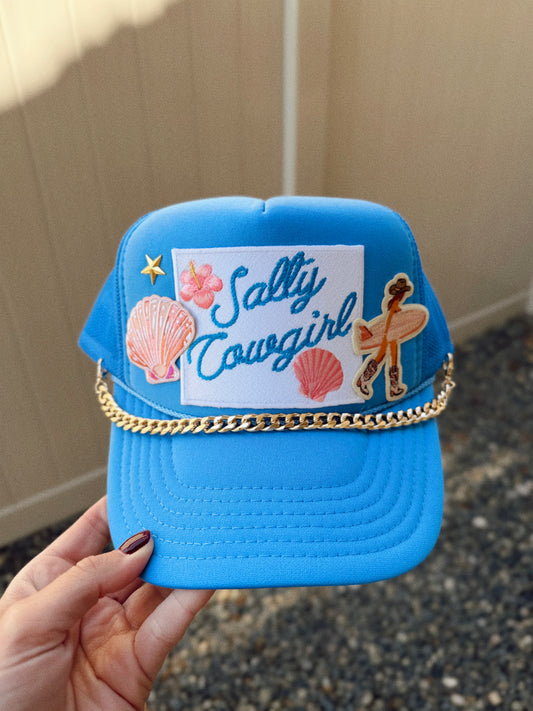 Salty Cowgirl Custom Trucker Hats