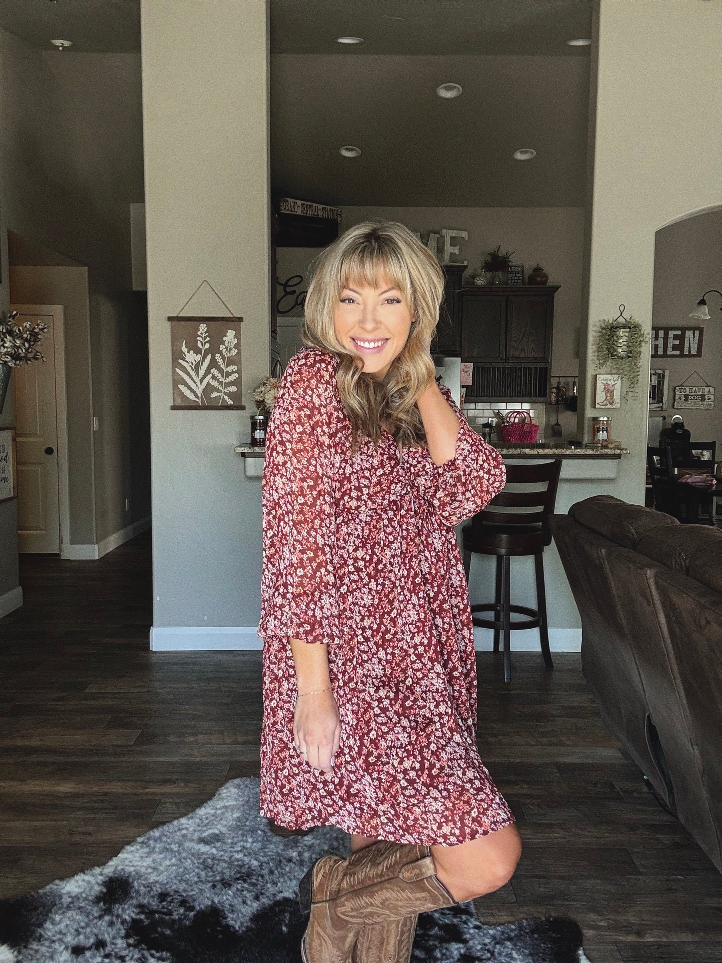 Floral Mini Dress