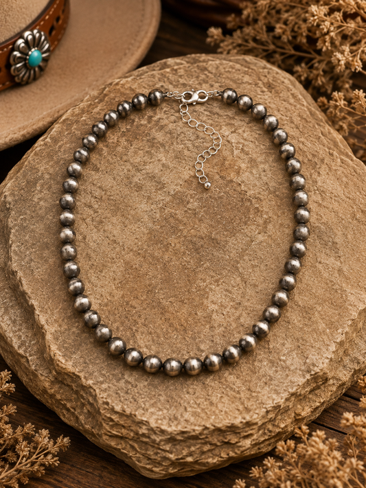 Western 10mm Navajo Necklace