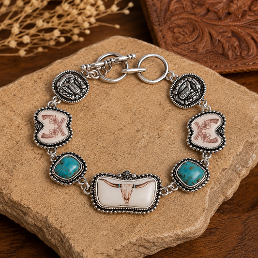 Western Charm Toggle Bracelet