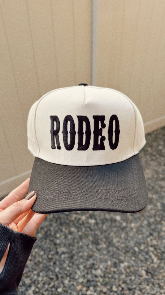Rodeo Trucker Hat - Black
