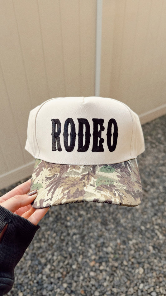 Rodeo Trucker Hat - Camo