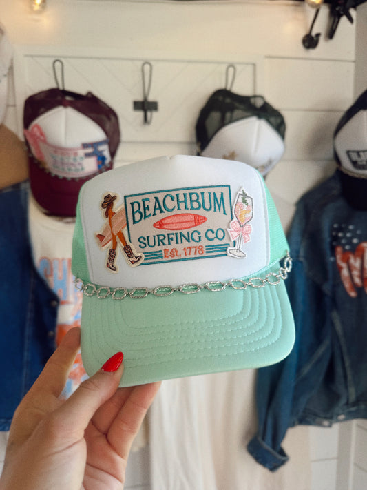 Beach Bum Custom Trucker Hat