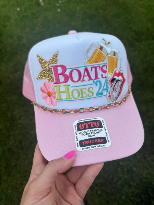 Boats N Hoes Custom Trucker Hat