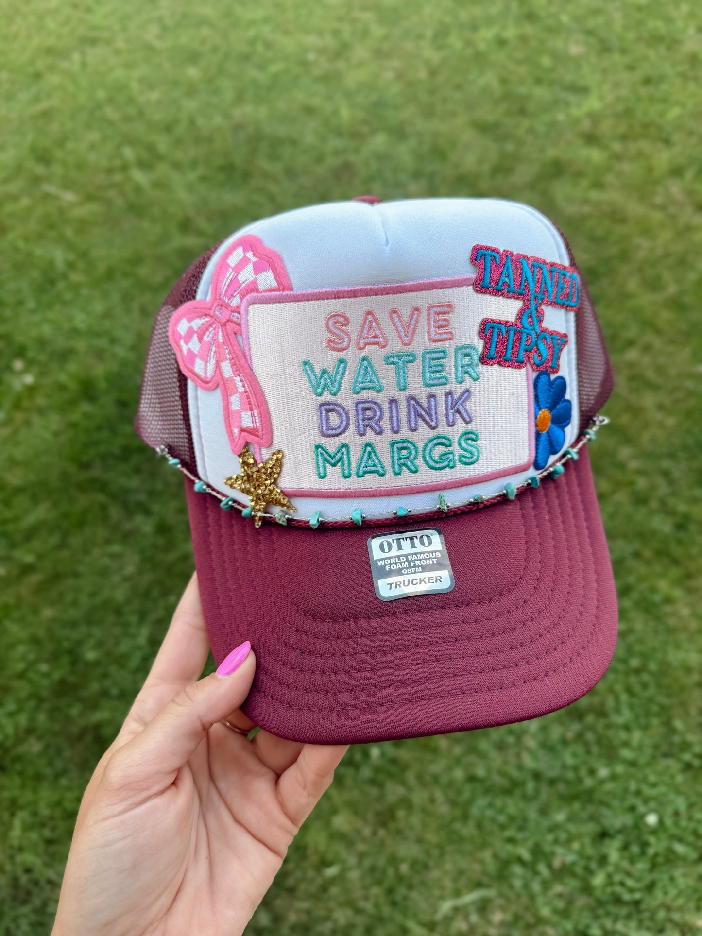 Save Water Drink Margs Custom Trucker Hat