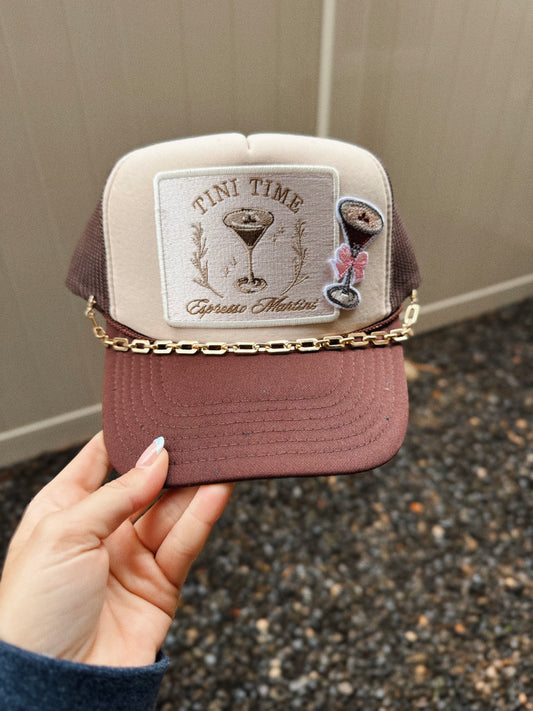 Tini Time Custom Trucker Hat