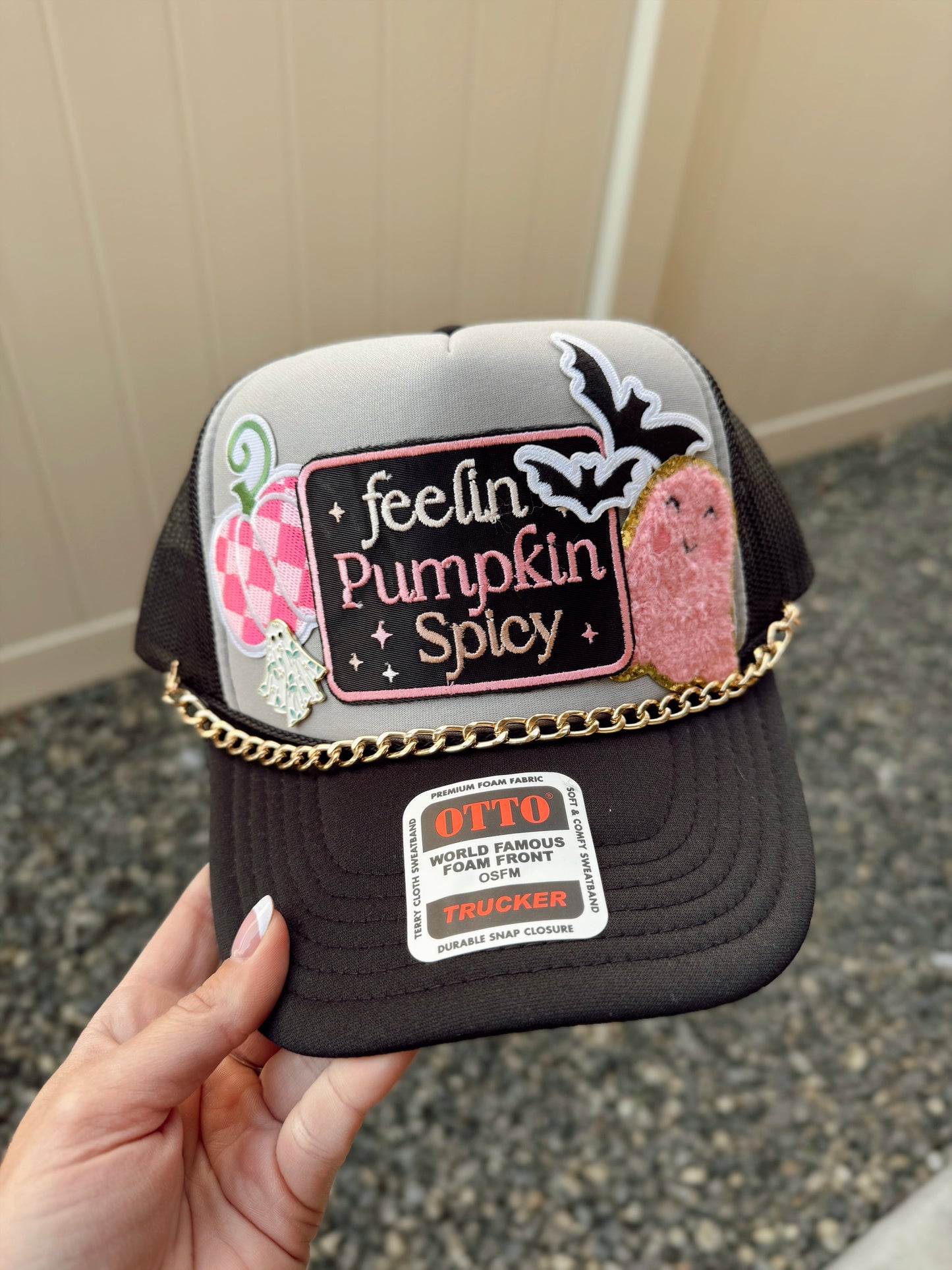 Pumpkin Spicy Custom Trucker Hat